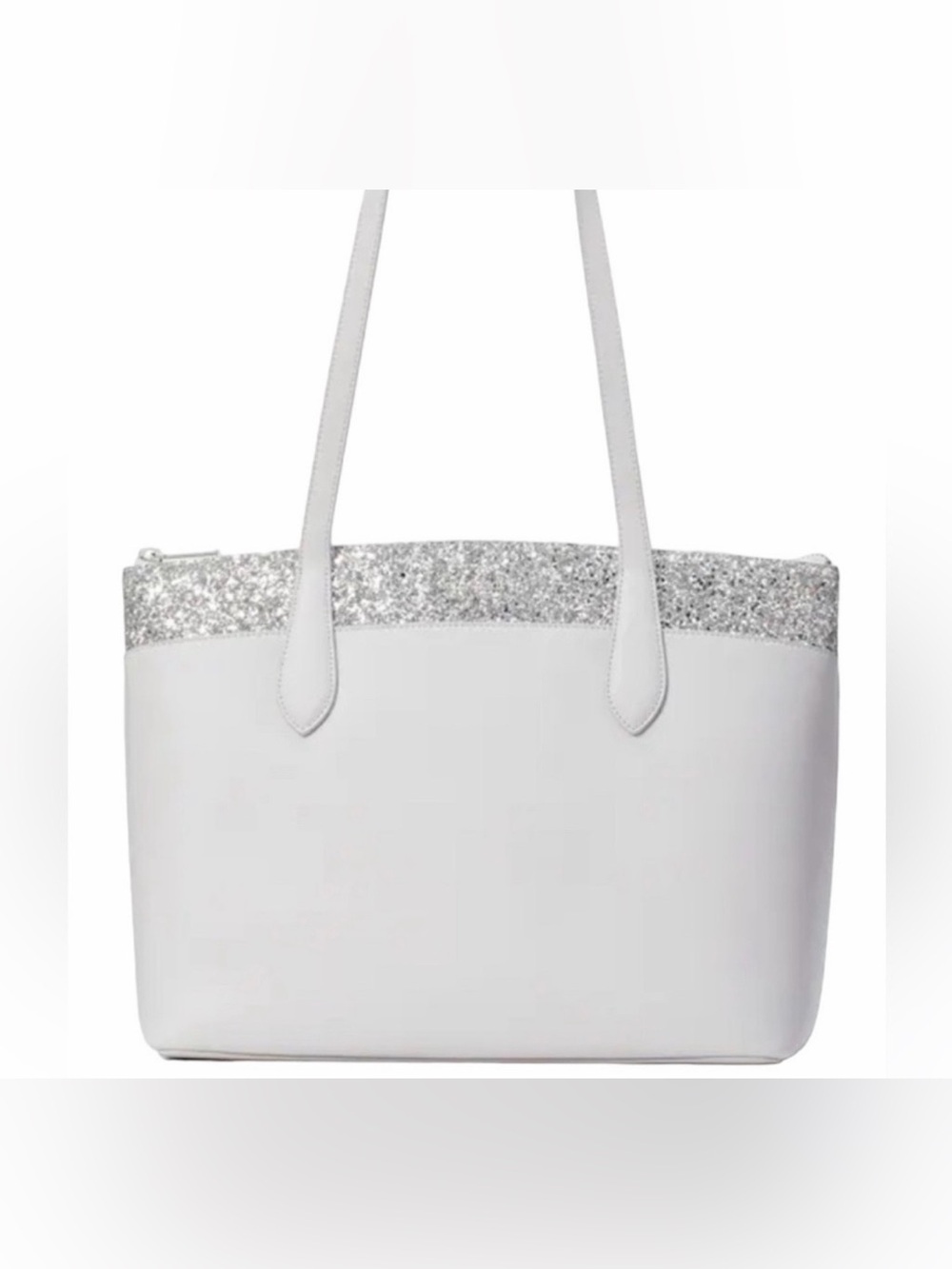 NWT - Kate spade Flash GlitterTote - Color Grey